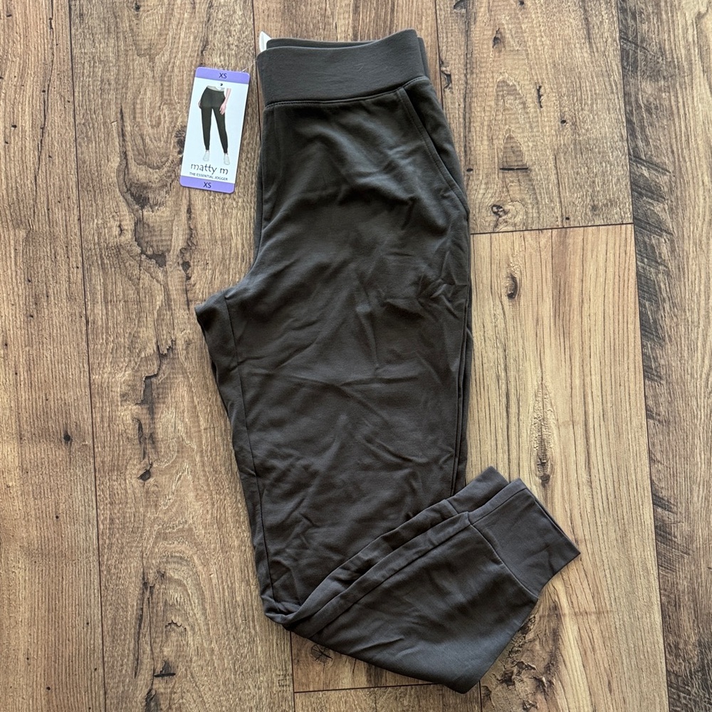 Matty M Olive Green Joggers